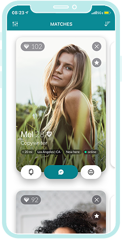 eharmony match list screenshot