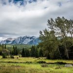 Panorama to illustrate dating in black diamond
