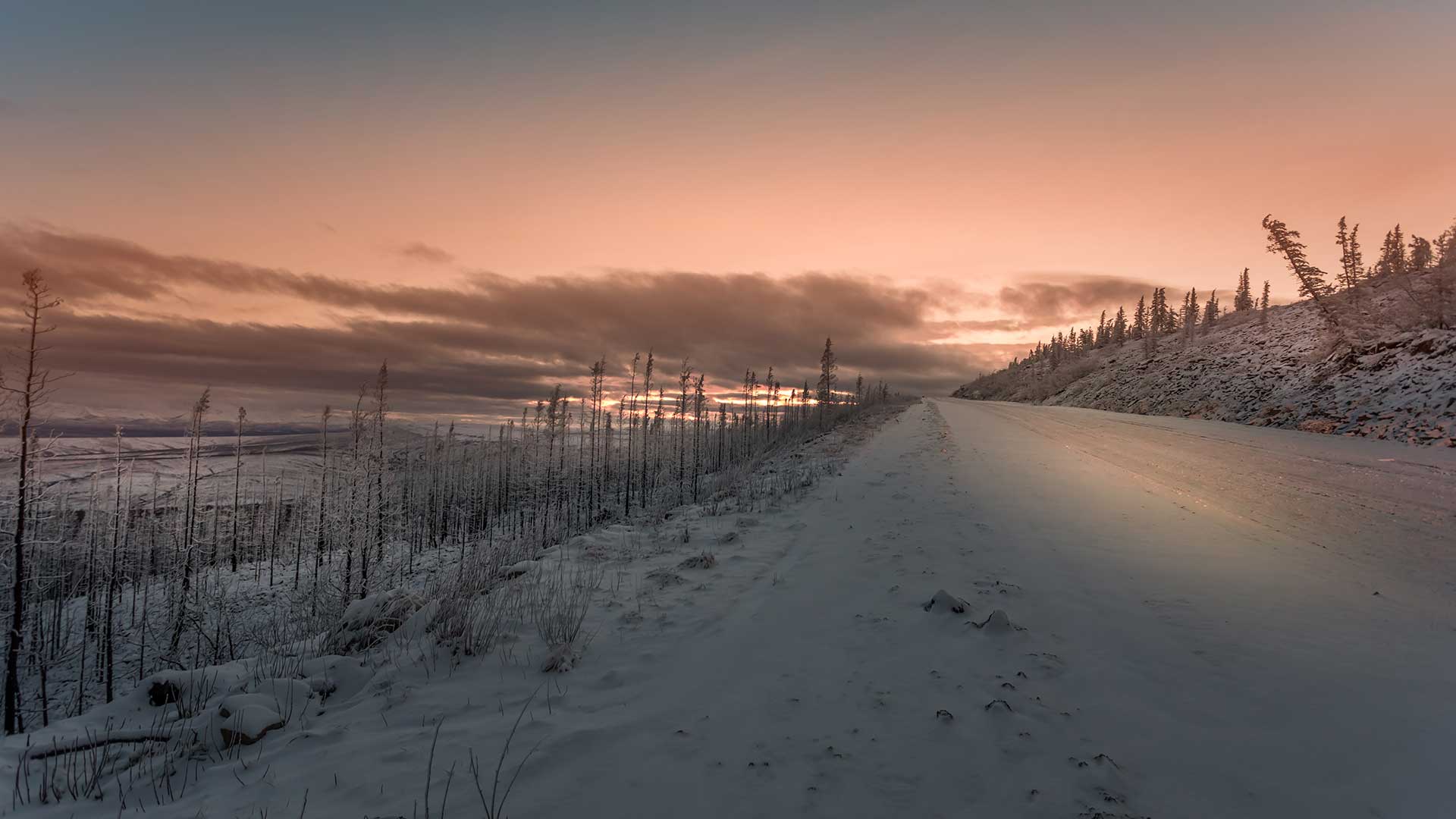 Panorama to illustrate dating in inuvik