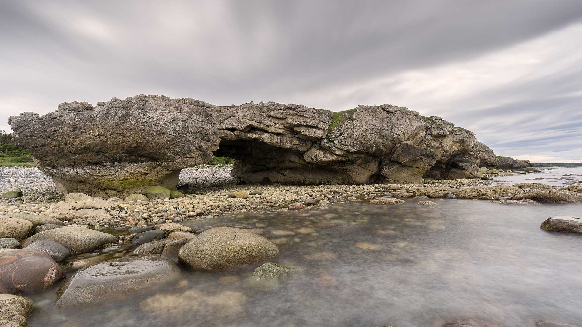 Panorama to illustrate dating in port au choix