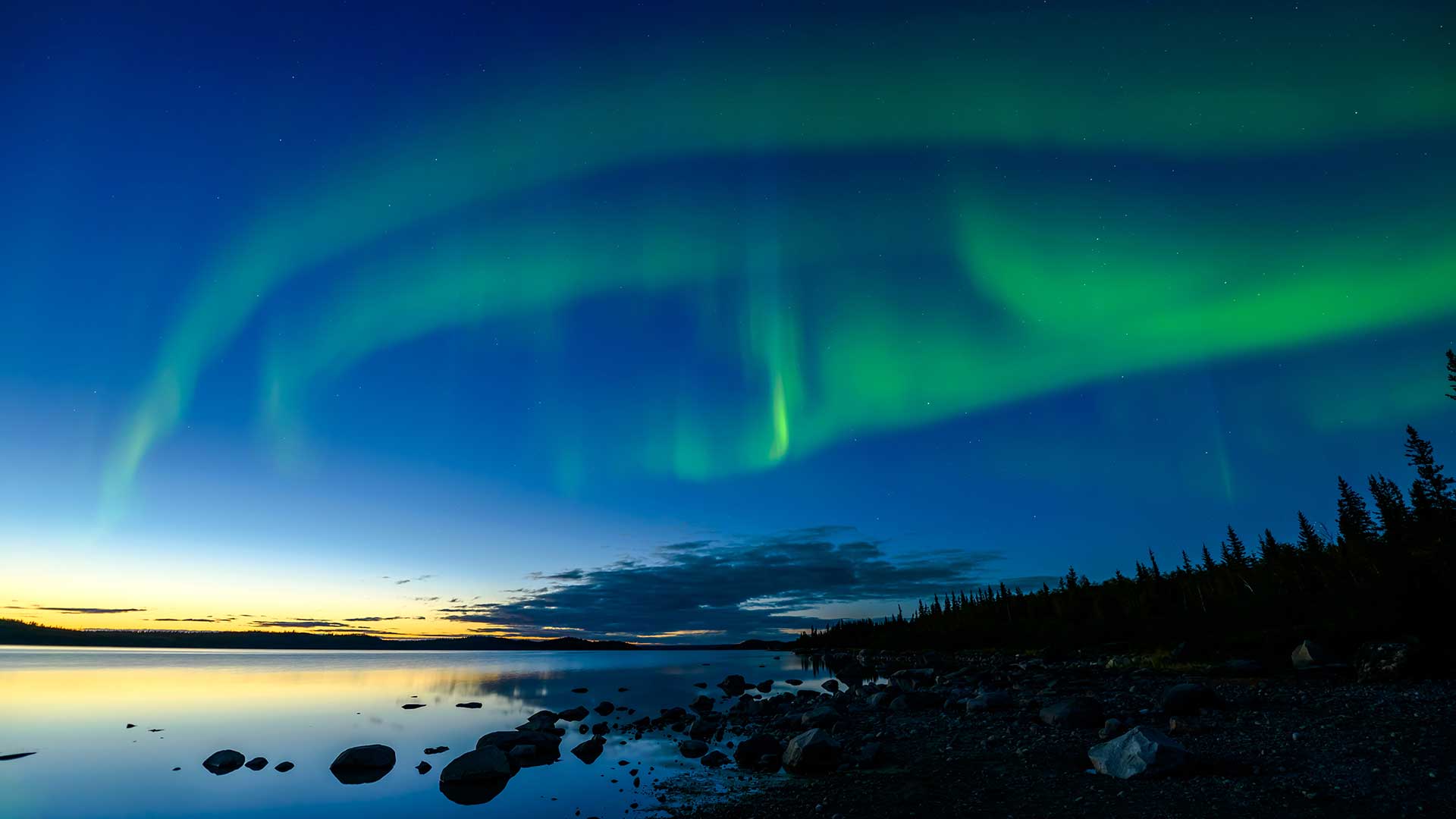 Panorama to illustrate dating in northwest territories