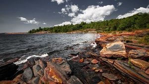 Panorama to illustrate dating in parry sound