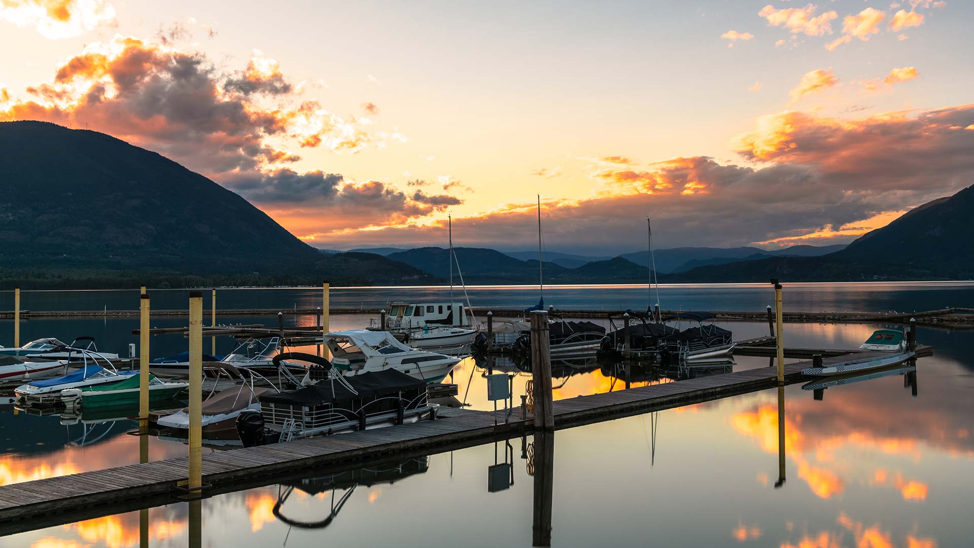 Panorama to illustrate dating in salmon arm