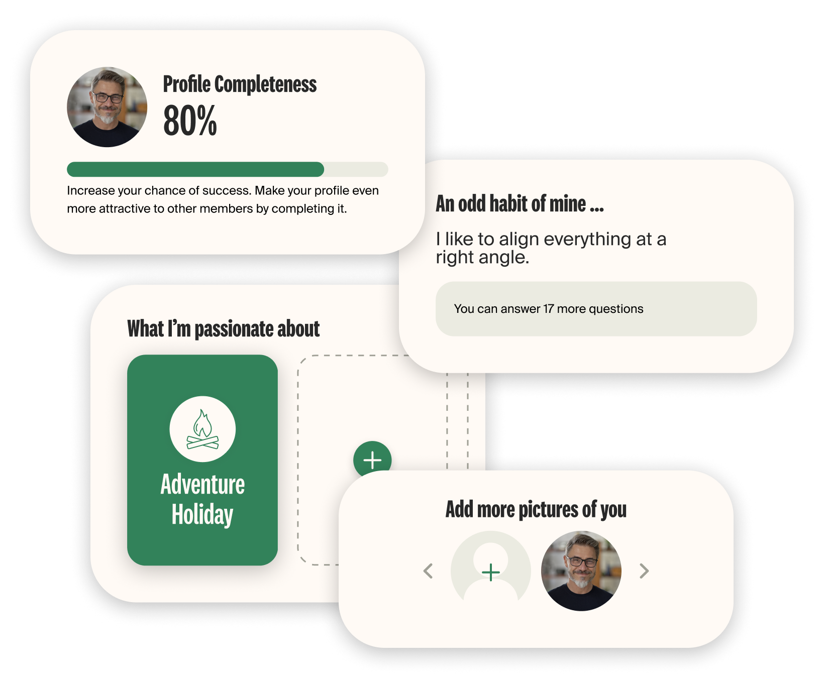 Examples of information to include when completing your eharmony profile